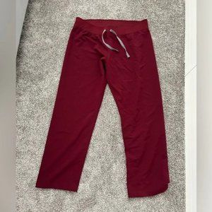 Figs Women's Burgundy Livingston Pant - LP